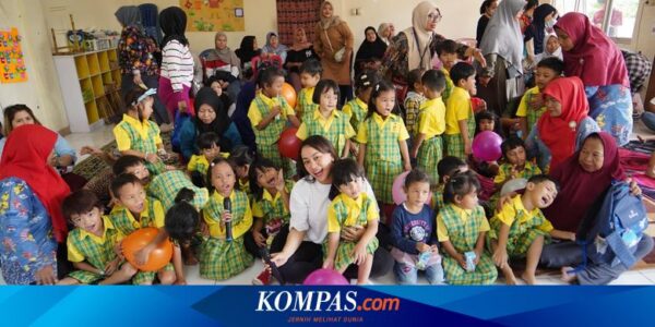 Edukasi Camilan Sehat untuk Anak, Zita Anjani Bagikan Brownies Rendah Gula di PAUD Wilayah Jaktim