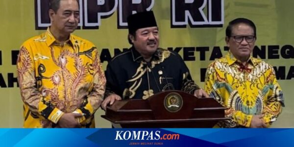 Fraksi Golkar Dukung Pelantikan Prabowo-Gibran Ditetapkan dengan Tap MPR