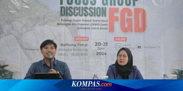 HAI Sawit Indonesia dan BPDPKS Gelar FGD “Peluang Ekspor Produk UKMK Sawit Indonesia untuk Dunia”