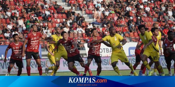 Hasil Bali United Vs Barito Putera 3-2: Bagas Adi Blunder, Everton Pahlawan