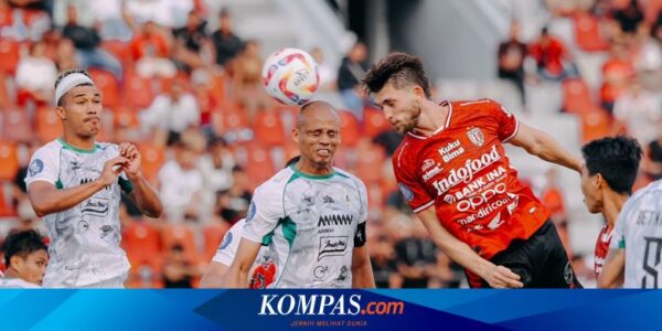 Hasil Bali United Vs PSS: Serdadu Tridatu Tertahan Mistar dan Tembok Alan