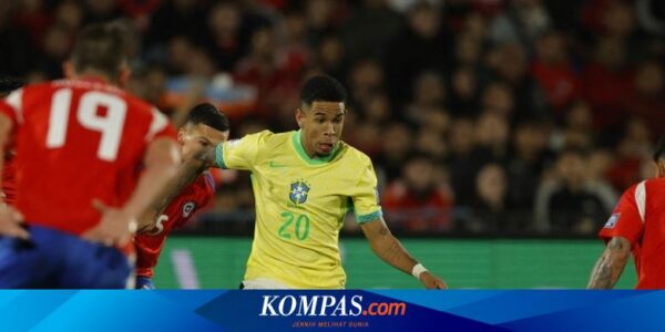 Hasil Chile Vs Brasil 1-2: Selecao Bangkit Usai Kebobolan Gol 69 Detik