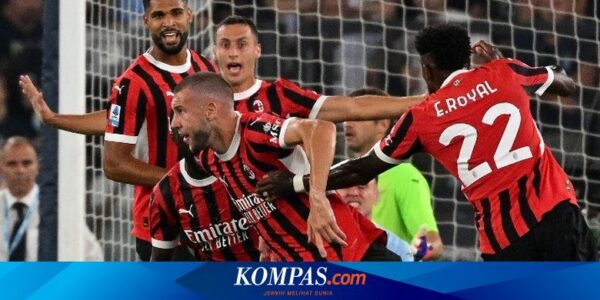 Hasil Lazio Vs Milan: Leao Penyelamat, Rossoneri Masih Puasa Tripoin