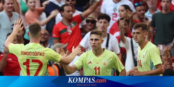 Hasil Maroko Vs Spanyol: Fermin dkk Comeback, La Rojita ke Final Beruntun