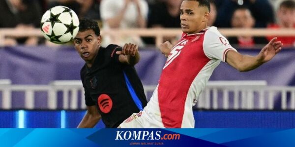 Hasil Monaco Vs Barcelona 2-1: Gol Yamal Tak Menolong 10 Pemain Barca