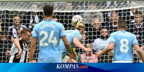 Hasil Newcastle Vs Man City: Haaland Kena Terjang, Citizens Tertahan