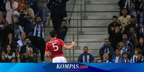 Hasil Porto Vs Man United: Harry Maguire Selamatkan MU, Bruno Kartu Merah Lagi