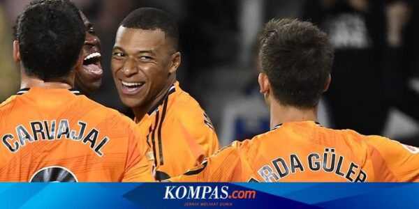 Hasil Sociedad Vs Madrid, Penalti Vinicius-Mbappe Bawa Los Blancos Menang