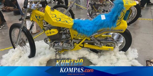 Inspirasi Modifikasi Motor Kustom Chopper, Bisa Dilukis Tangan