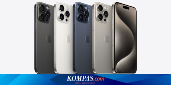 iPhone 15 Pro Max Jadi Smartphone Terlaris di Dunia