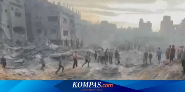 Israel Serang Kamp Pengungsi Jabalia Gaza, 33 Orang Tewas, 85 Terluka