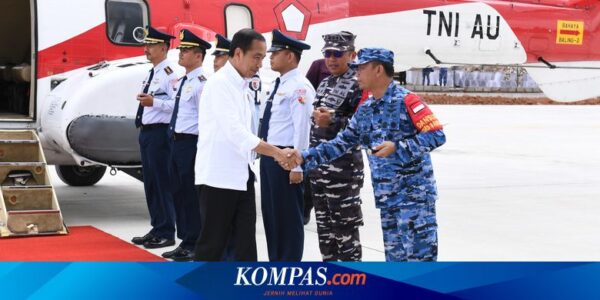 Jokowi Kunjungi Kabupaten Berau Kaltim dari Bandara Nusantara IKN