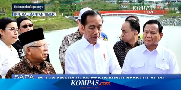 Jokowi Sebut Ada “Groundbreaking” Beberapa Proyek Usai Sidang Kabinet di IKN, Termasuk Istana Wapres