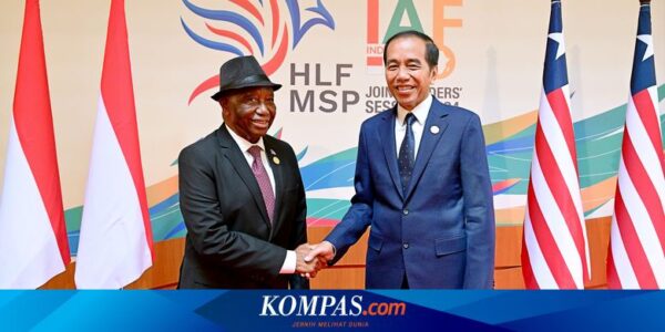 Jokowi Tawarkan Bantuan Pembangunan Infrastruktur ke Liberia