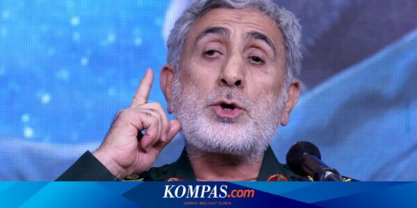 Komandan Pasukan Quds Iran Esmail Qaani Hilang Usai Israel Serang Beirut