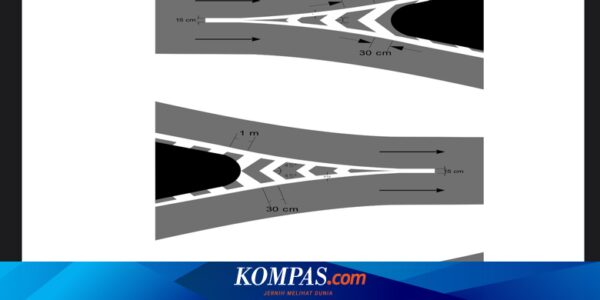 Masih Banyak Pengendara Motor Langgar Marka Serong, Apa Maksudnya?