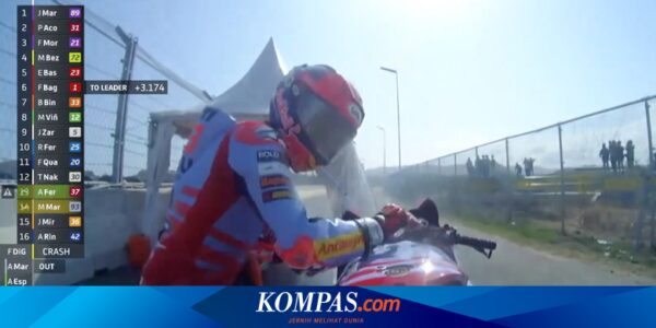 Motor Marquez Rusak Total gara-gara APAR yang Digunakan Salah