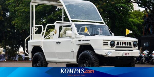 Paus Fransiskus Akan Tumpangi Maung MV3 “Pope Mobile” Saat Misa Akbar di GBK