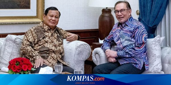 PM Malaysia dan Prabowo Gelar Pertemuan 4 Mata, Ini Kata Anwar Ibrahim