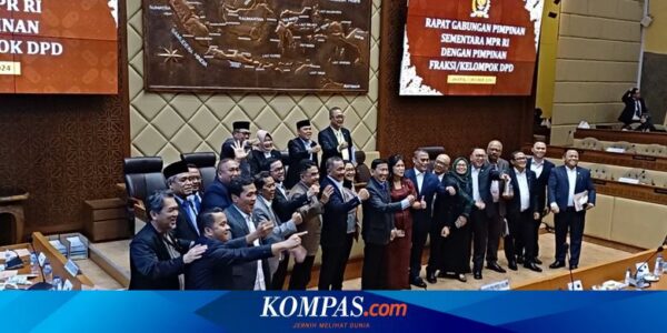 [POPULER NASIONAL] Daftar Pimpinan Fraksi MPR RI 2024-2029 | Momen Sultan Najamudin Peluk La Nyalla