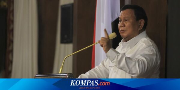 Prabowo ke Kadernya: Tinggalkan Saya, Begitu Saya di Jalan yang Tak Benar