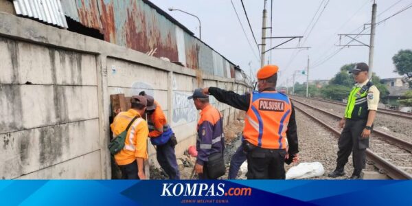 PT KAI: Ini Kali Kedua Tembok Pembatas Jalur Kereta di Bekasi Dibobol dan Diperbaiki