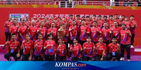 Rasa Bangga Usai Tim Indonesia Bawa Pulang Piala Suhandinata