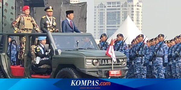 Ratusan Kendaraan Ramaikan HUT ke-79 TNI, Motor Listrik, Panser, sampai Maung