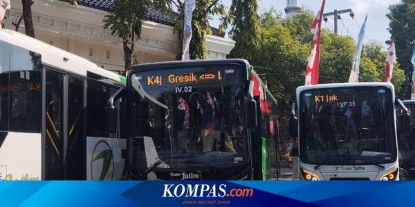 Sambut HUT RI, Layanan Bus Trans Jatim Seluruh Koridor Gratis