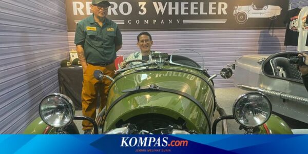 Sandiaga Uno Kepincut Motor Custom Tiga Roda di Kustomfest 2024