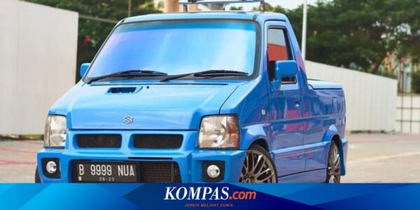 Suzuki Karimun Pikap Langka Tampil Racing