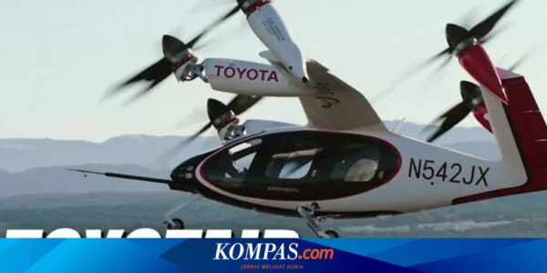 Toyota Gelontorkan Rp 7,7 T Bikin Taksi Terbang