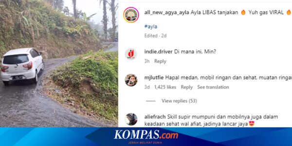 Video Daihatsu Ayla Melibas Tanjakan Curam Tanpa Masalah